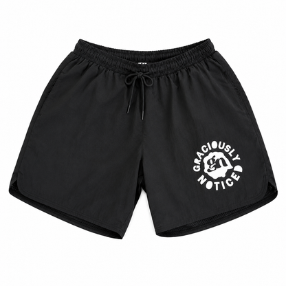 GN- Never Go Unnoticed Windbreaker Set (Black) (Unisex)