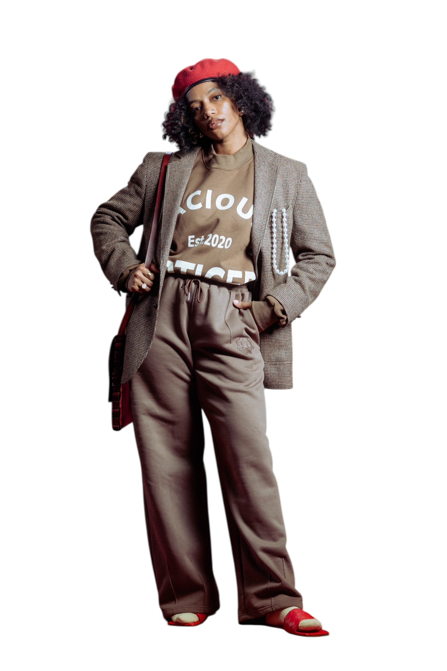 Premium Brown GN sweat-slacks