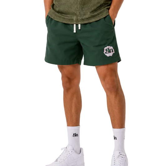GN Runner Shorts (Moss Green, Red, Black)