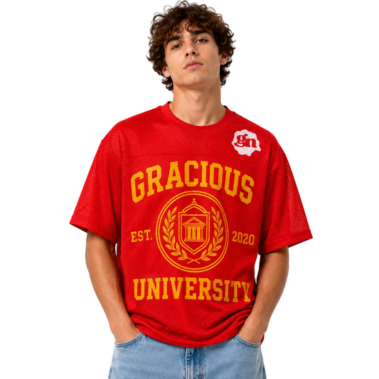 Gracious University- Mesh Jersey (Red)