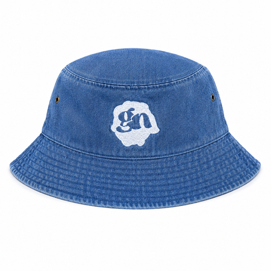 Graciously Noticed Denim Bucket Hat