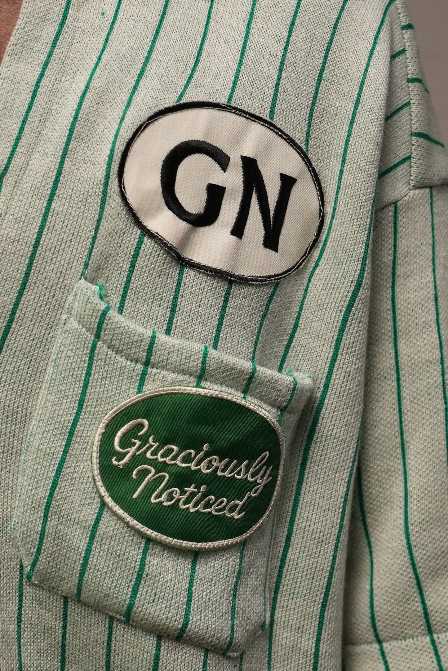 Premium Knitted GN Mechanic Patched Button Up (PRE-ORDER)