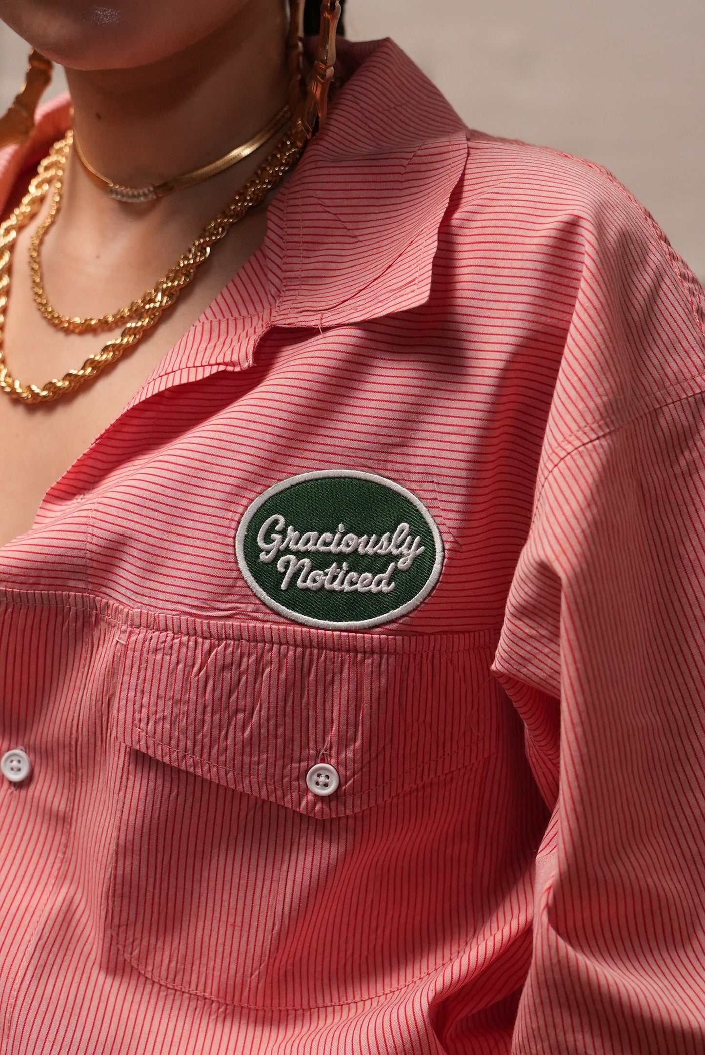 Mechanic Patch Button Up