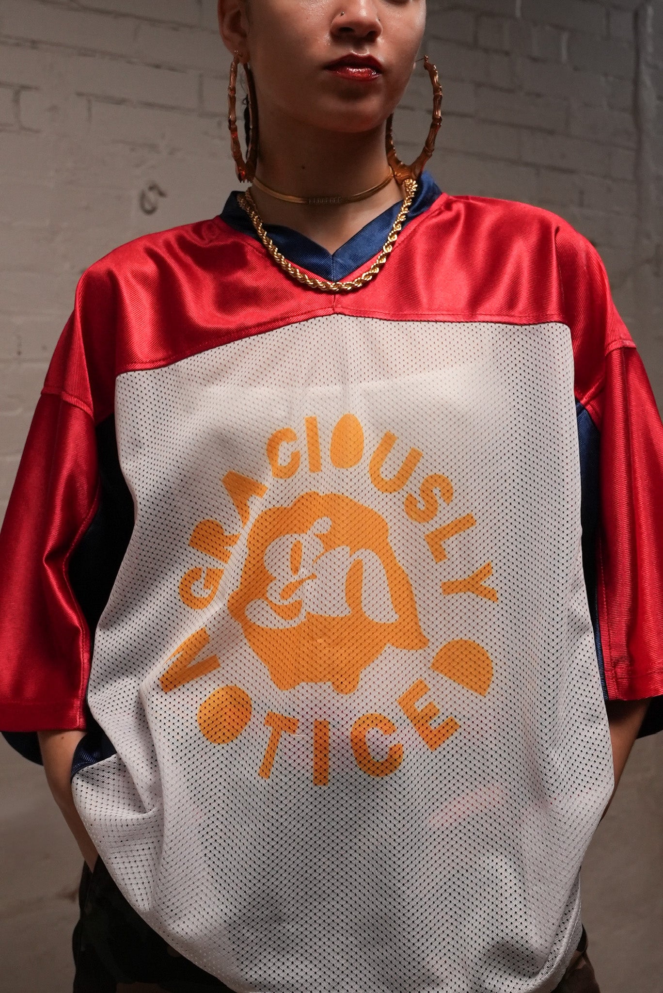 Noticed Mesh Jersey