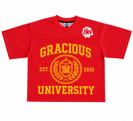 Gracious University- Mesh Jersey (Red)