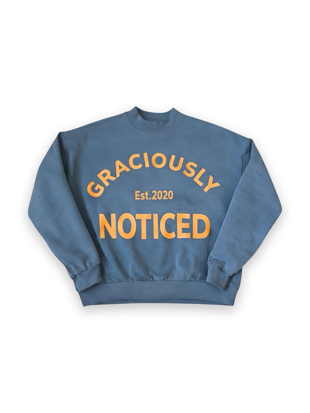 Premium Graciously Noticed Crewneck Sweater (Grey)